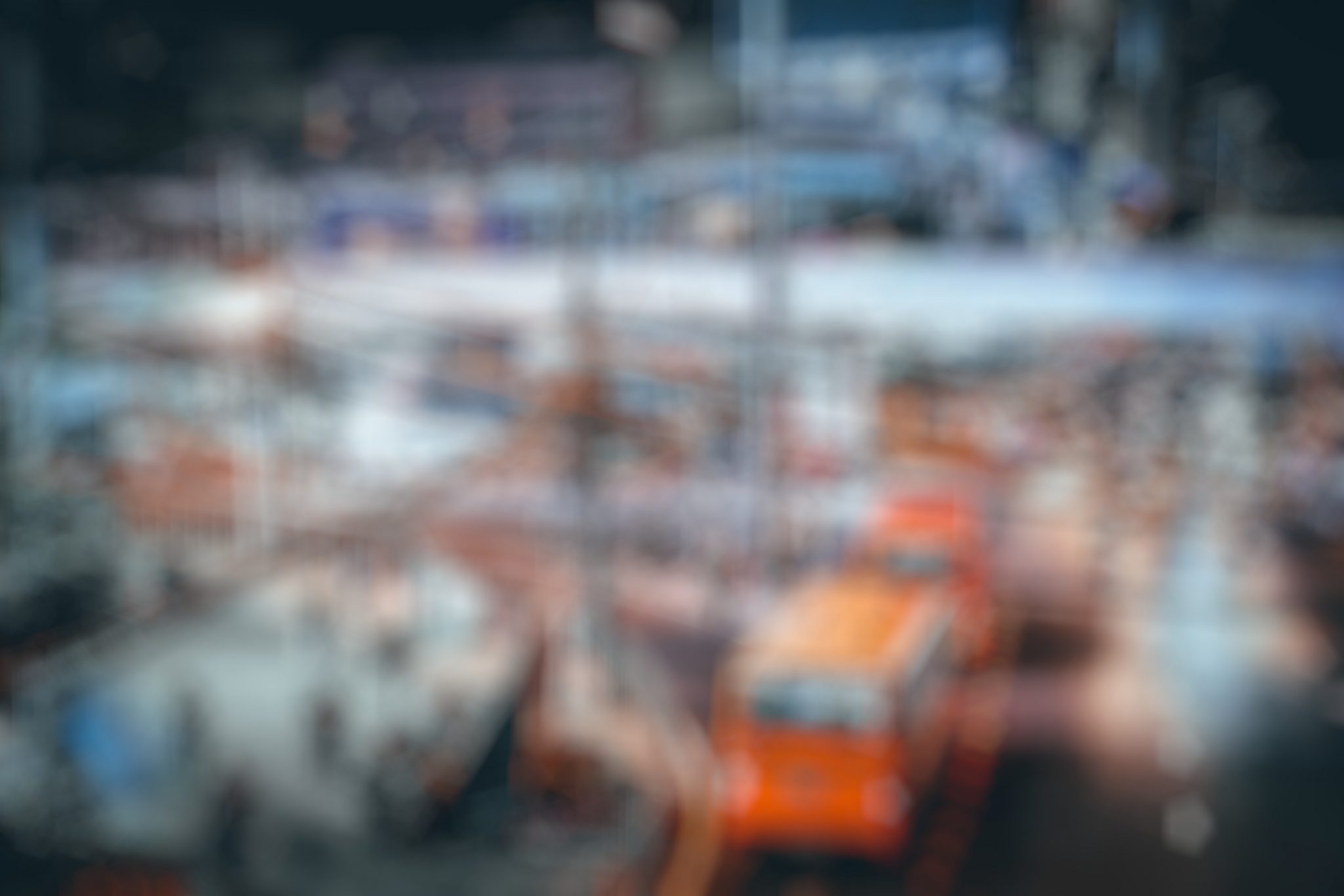 Lens blur applied in linear RGB then encoded in sRGB