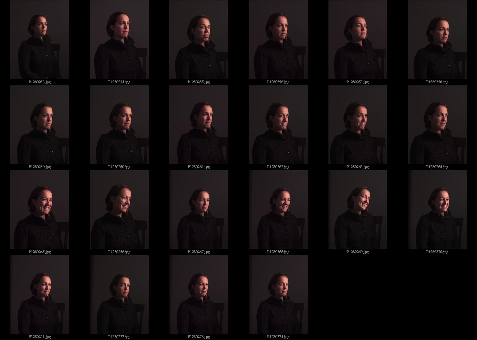 Mairi Contact Sheet