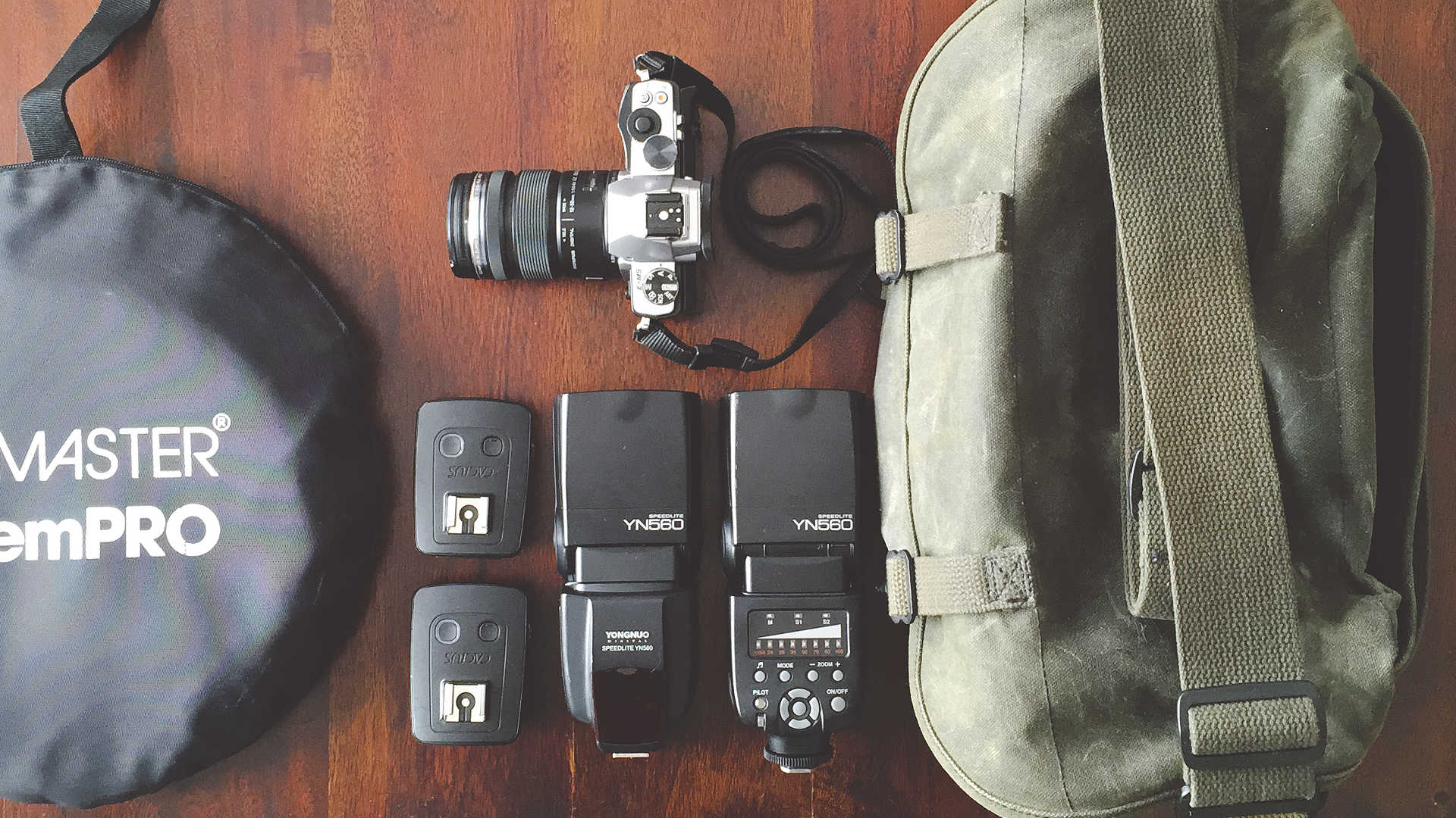 Pat David Camera Bag Gear