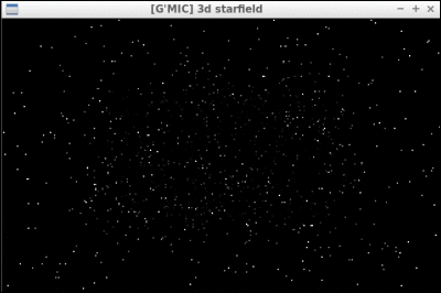Starfield demo